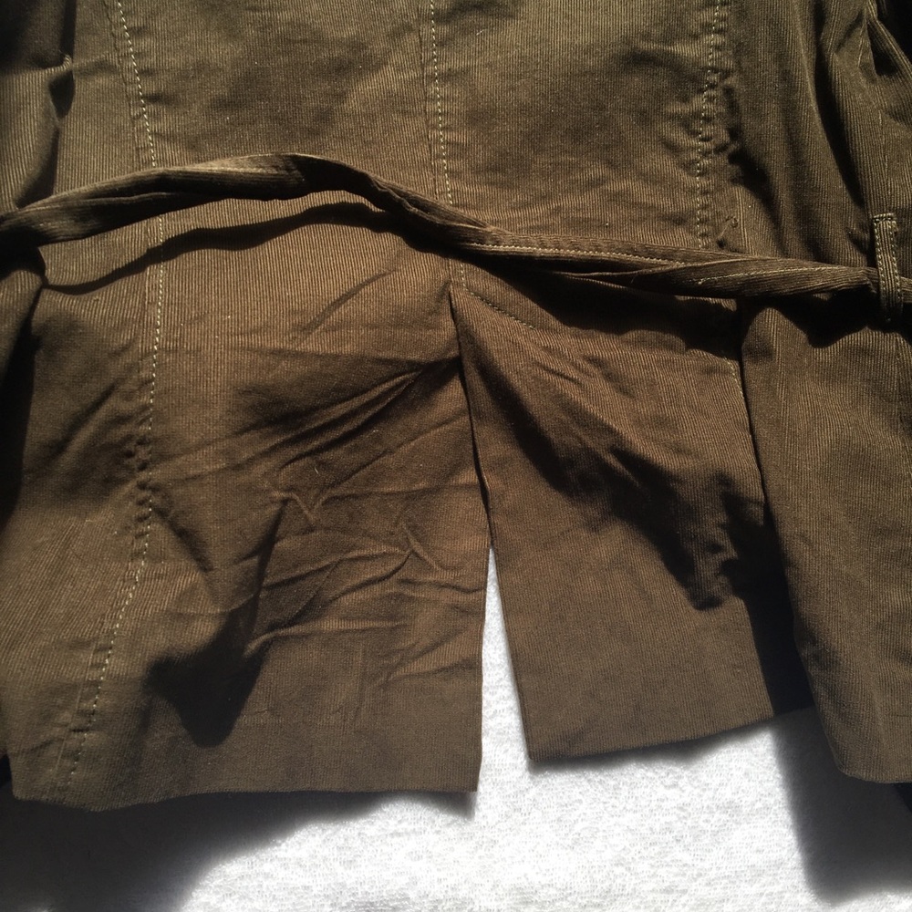 Green Corduroy Jacket size 4 Casual Corner - Picture 6 of 7
